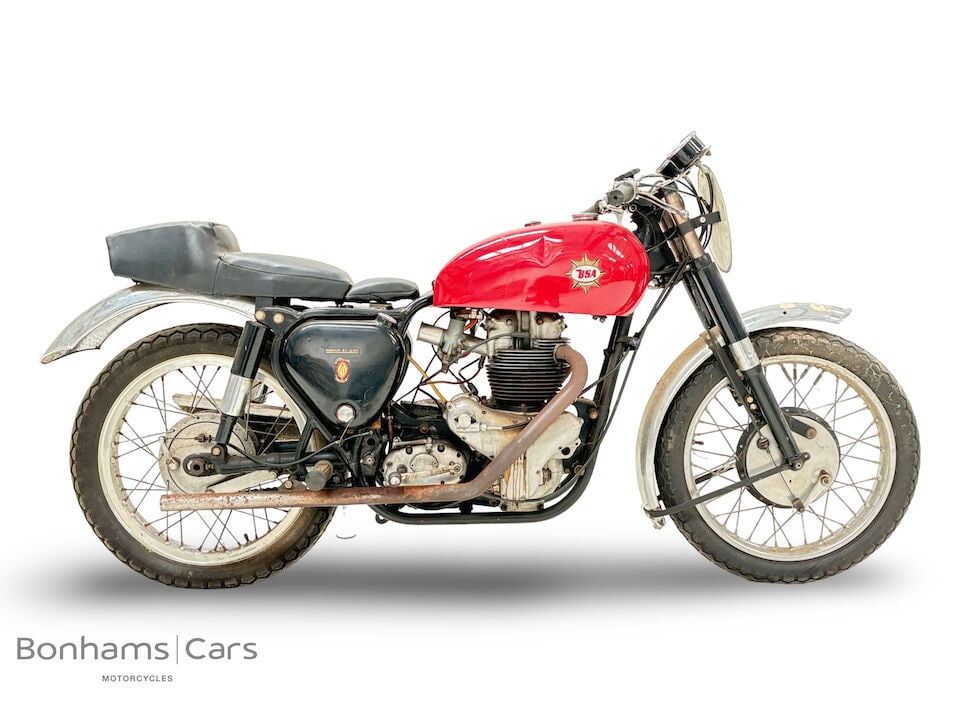 Property of a deceased's estate, c.1956/60 BSA 650cc Racing Motorcycle Frame no. EA7.2953 Engine... (1 of 20)