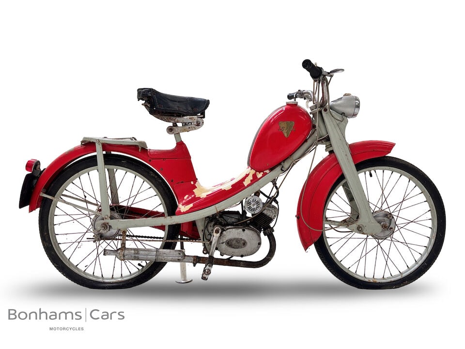 One owner from new, 1961 Geier 49cc Safari Moped Project (1 of 20)