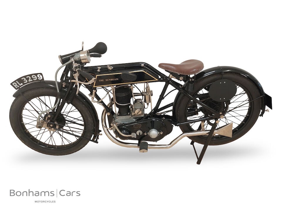 Offered from long term ownership, 1926 Sunbeam Model 6 3½hp Frame no. 09247 Engine no. 278/... - 3