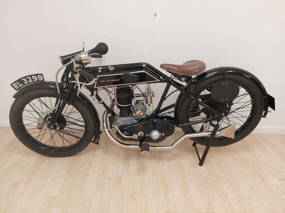 Offered from long term ownership, 1926 Sunbeam Model 6 3½hp Frame no. 09247 Engine no. 278/... - 6