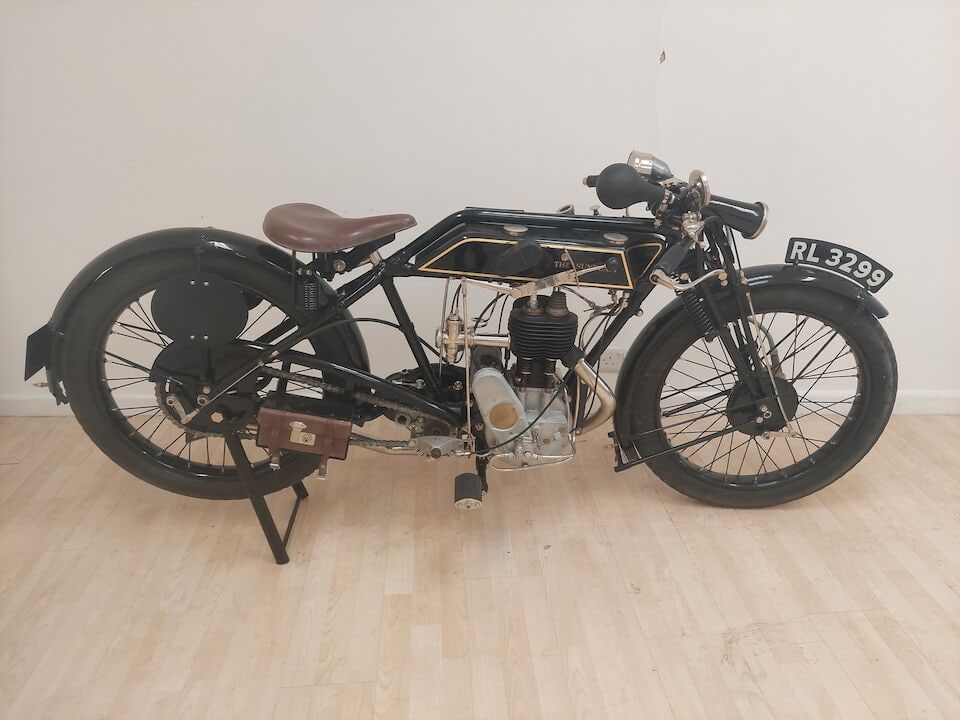 Offered from long term ownership, 1926 Sunbeam Model 6 3½hp Frame no. 09247 Engine no. 278/... - 7