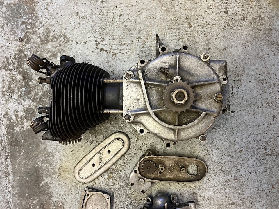 A c.1937 Norton engine - 2