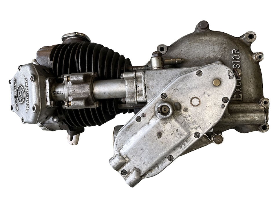 An Excelsior Manxman Engine (1 of 8)