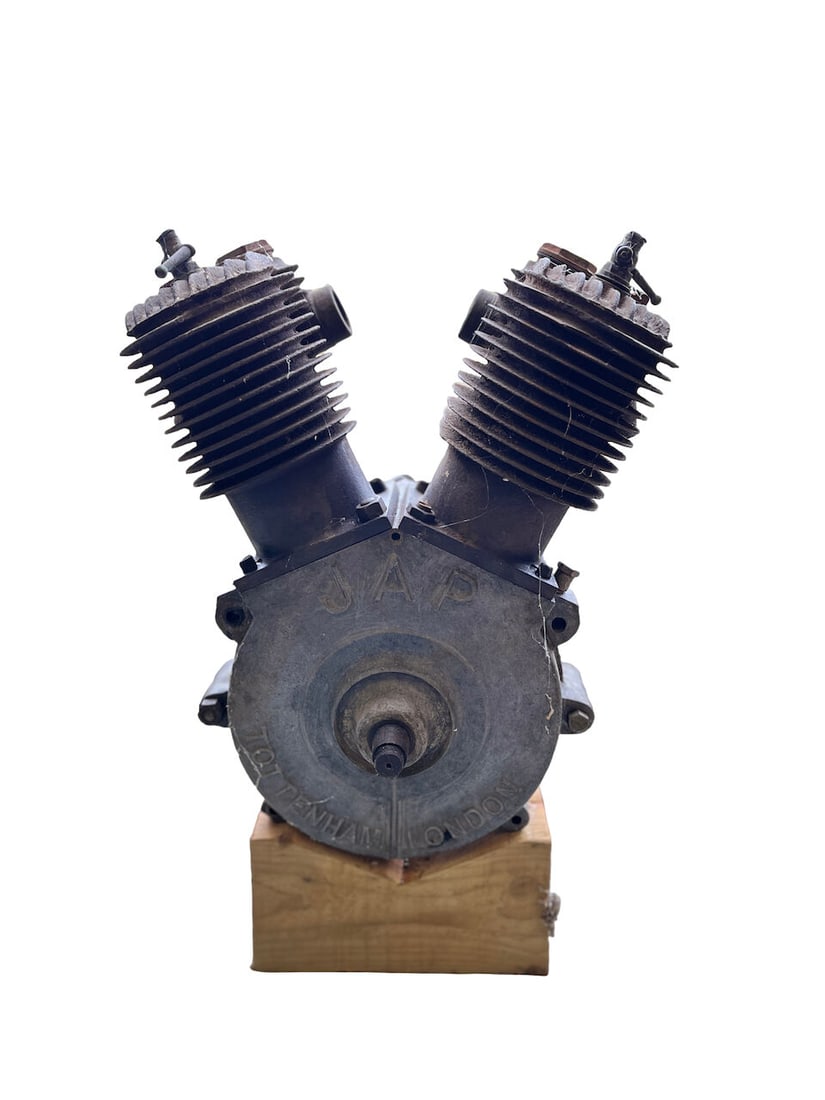 A J.A.P V-Twin Engine - 5