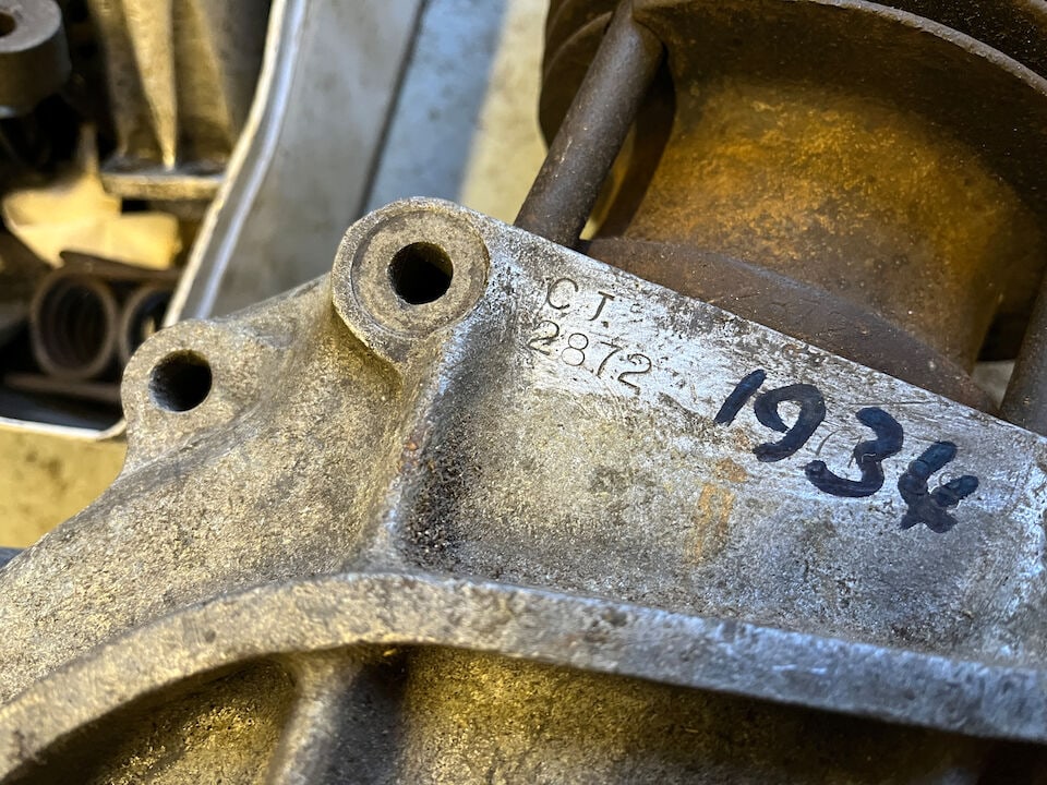 a c.1934 Norton CJ Engine - 2