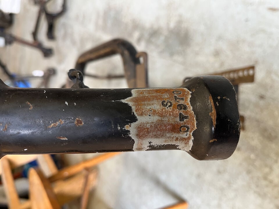 Six believed mostly Sunbeam Motorcycle Frames - 4