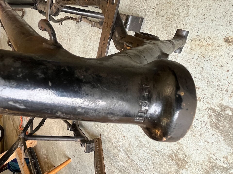 Six believed mostly Sunbeam Motorcycle Frames - 6