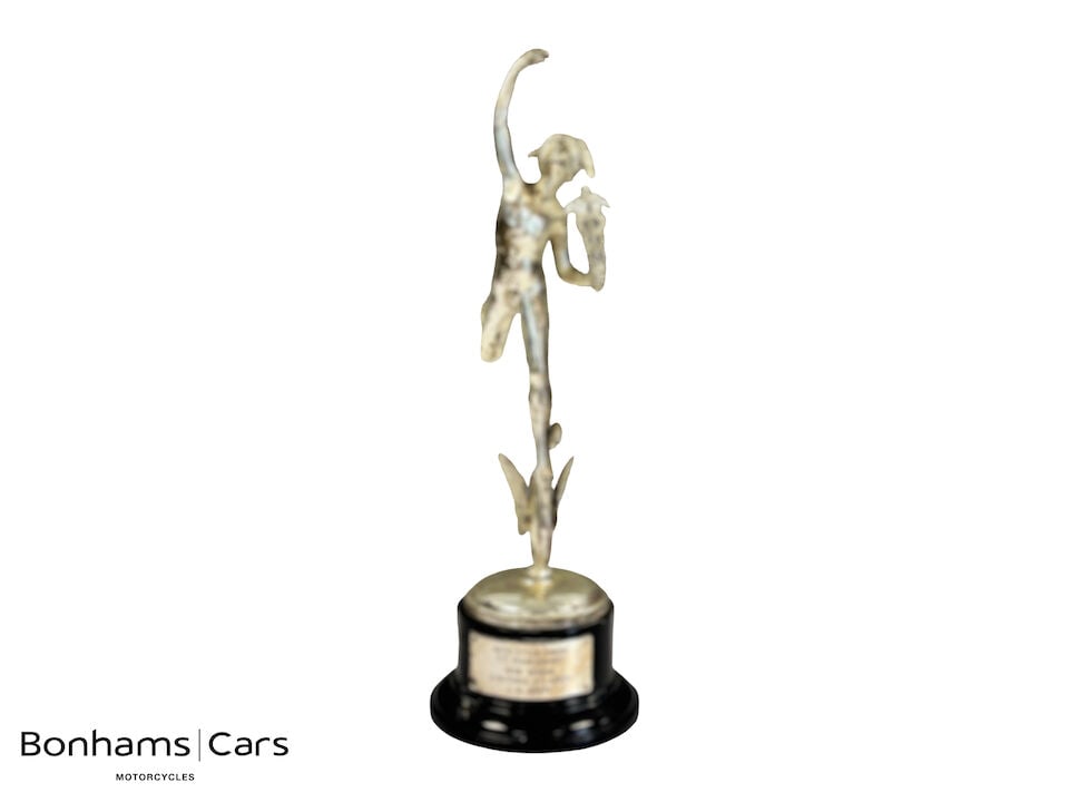 An Isle of Man TT Silver Replica Trophy, 1936 Senior T.T. Team Award (1 of 2)