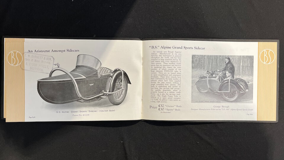 A Brough Superior range brochure - 7