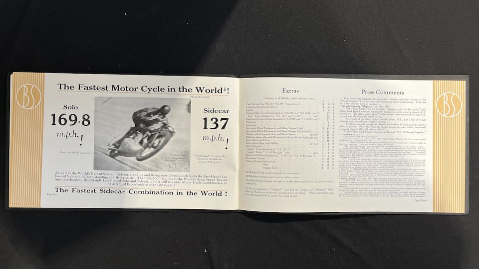 A Brough Superior range brochure - 8