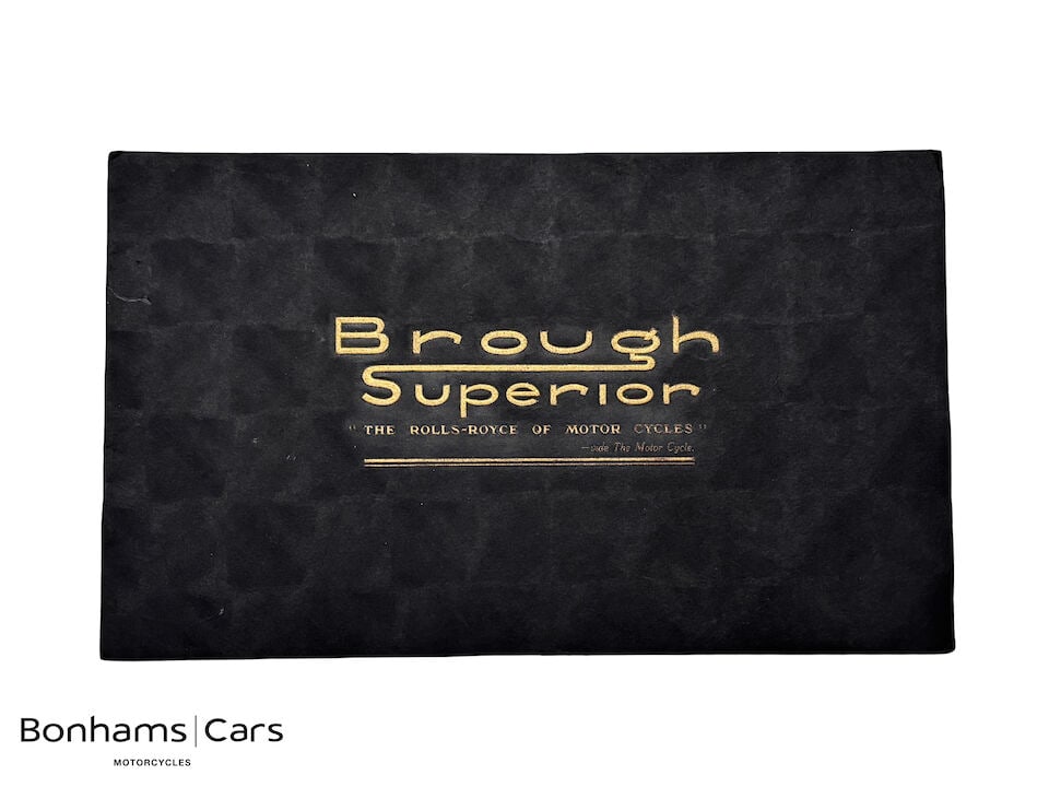 A Brough Superior range brochure (1 of 2)