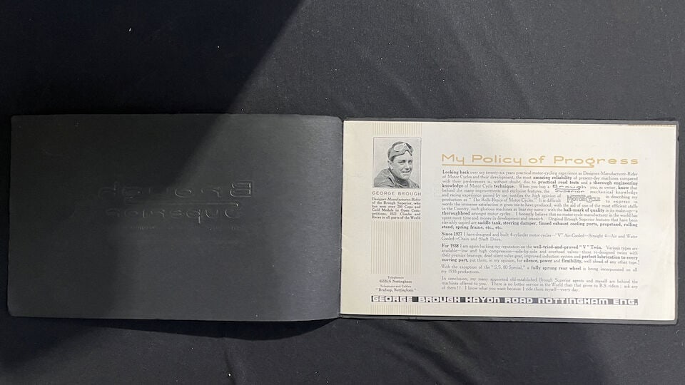 A Brough Superior range brochure - 3