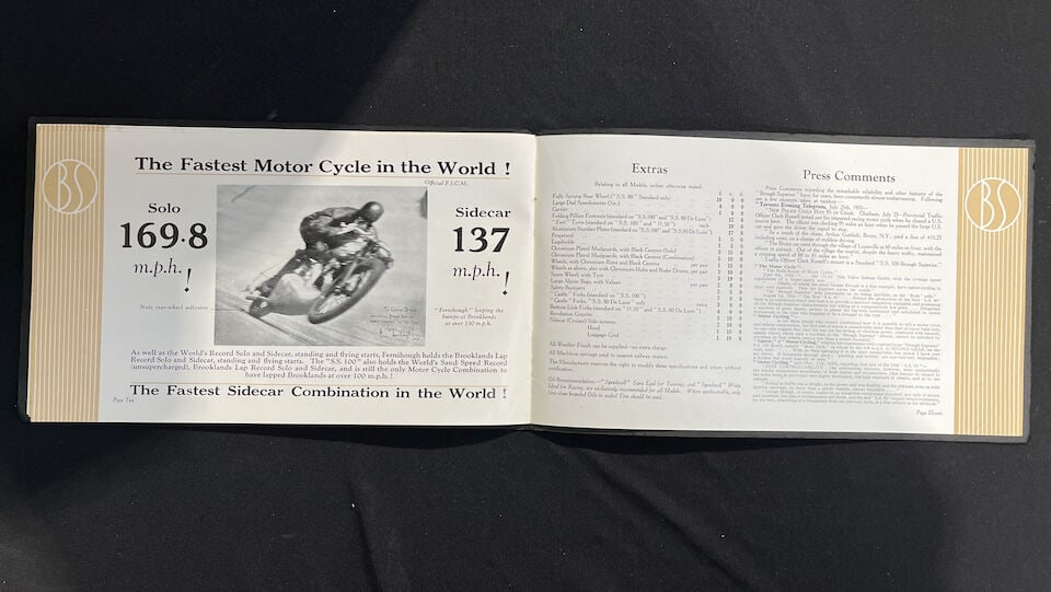 A Brough Superior range brochure - 8