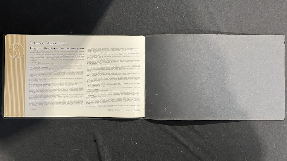 A Brough Superior range brochure - 9