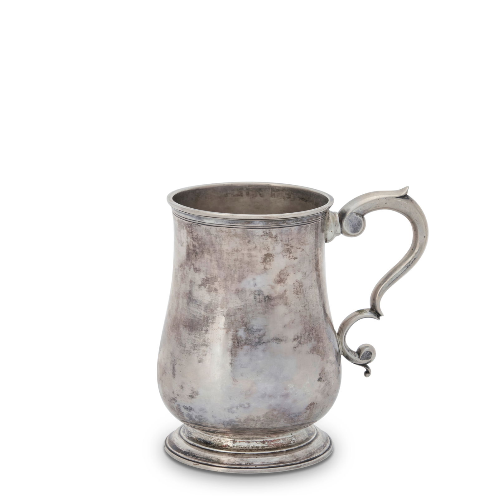 Fine Chippendale Coin Silver Cann Benjamin Burt (1729-1805), Boston, Massachusetts, c. 1775 (1 of 1)