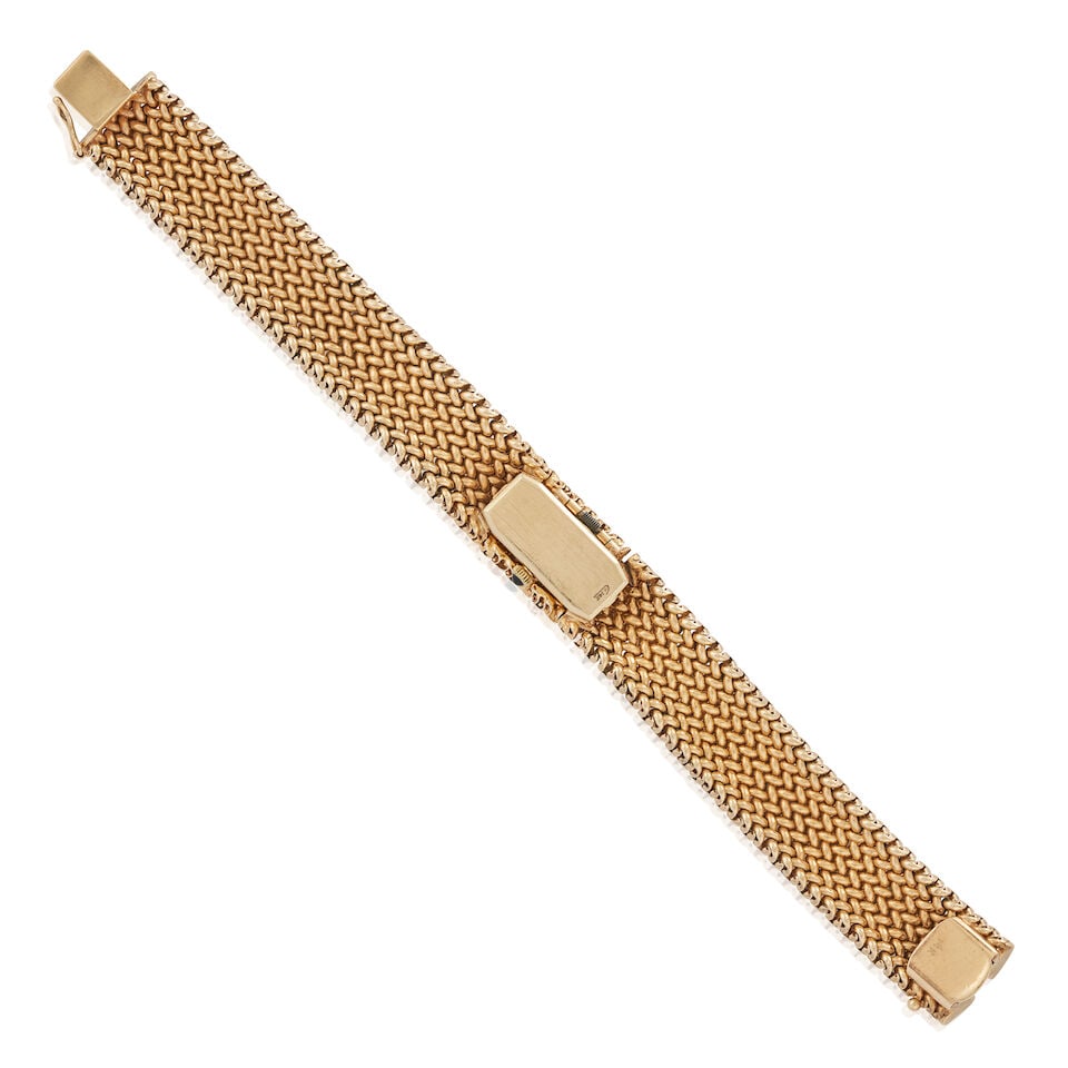 A 14K GOLD COVERED WRISTWATCH - 4