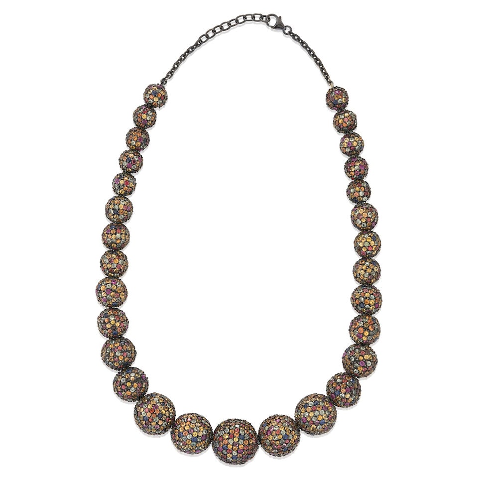 A GEM-SET NECKLACE (1 of 3)