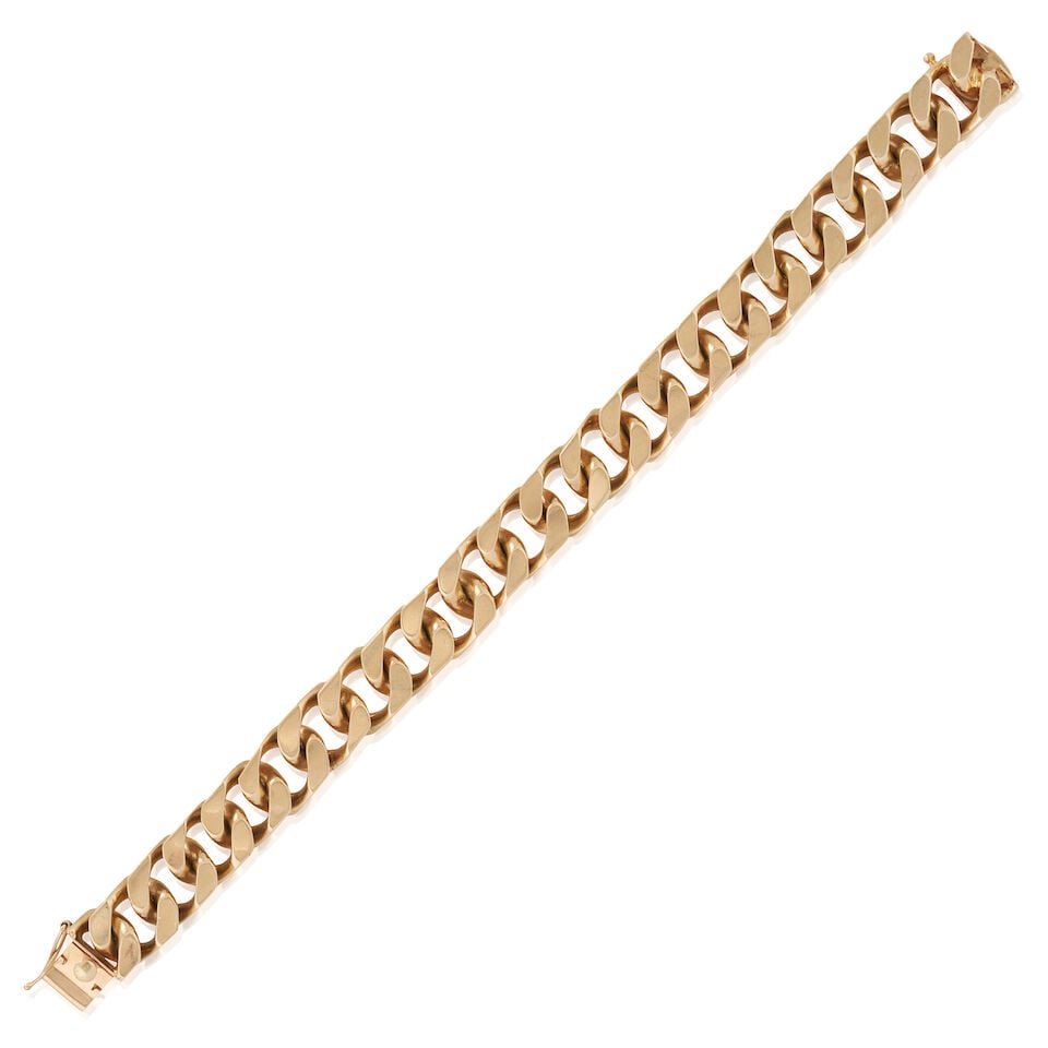 A 14K GOLD BRACELET (1 of 3)