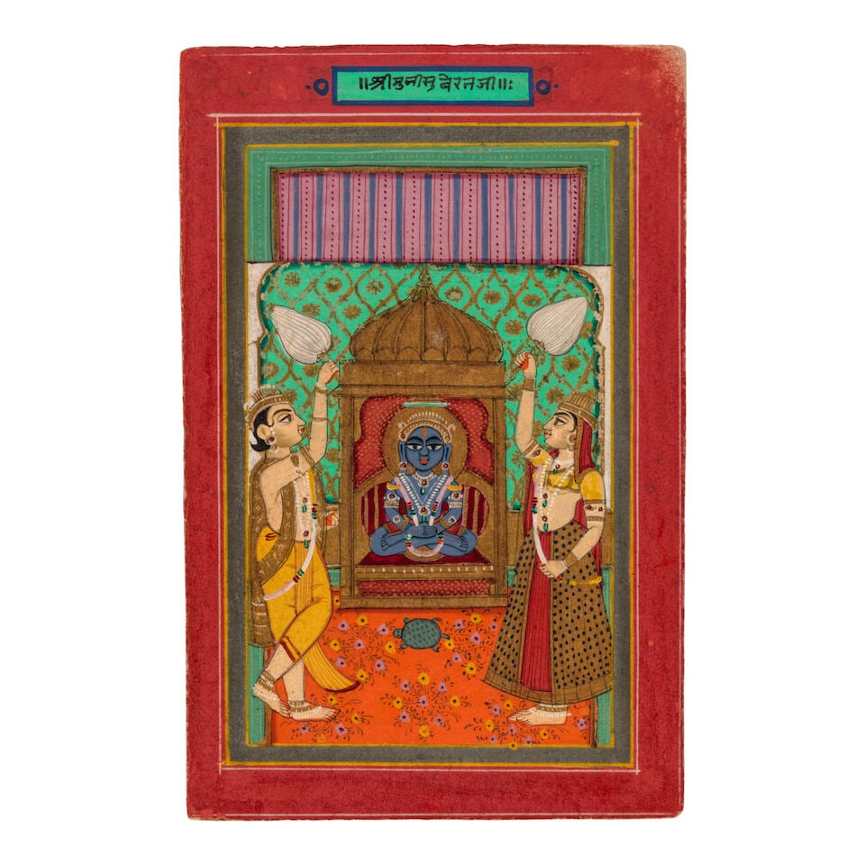 A GROUP OF TWELVE MINIATURE JAIN PAINTINGS JAIPUR, 19TH CENTURY - 8