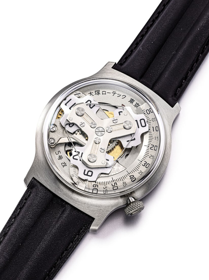 ŌTSUKA LŌTEC | NO.5 KAI, A RARE BRAND NEW STAINLESS STEEL SKELETONISED WRISTWATCH WITH... - 2