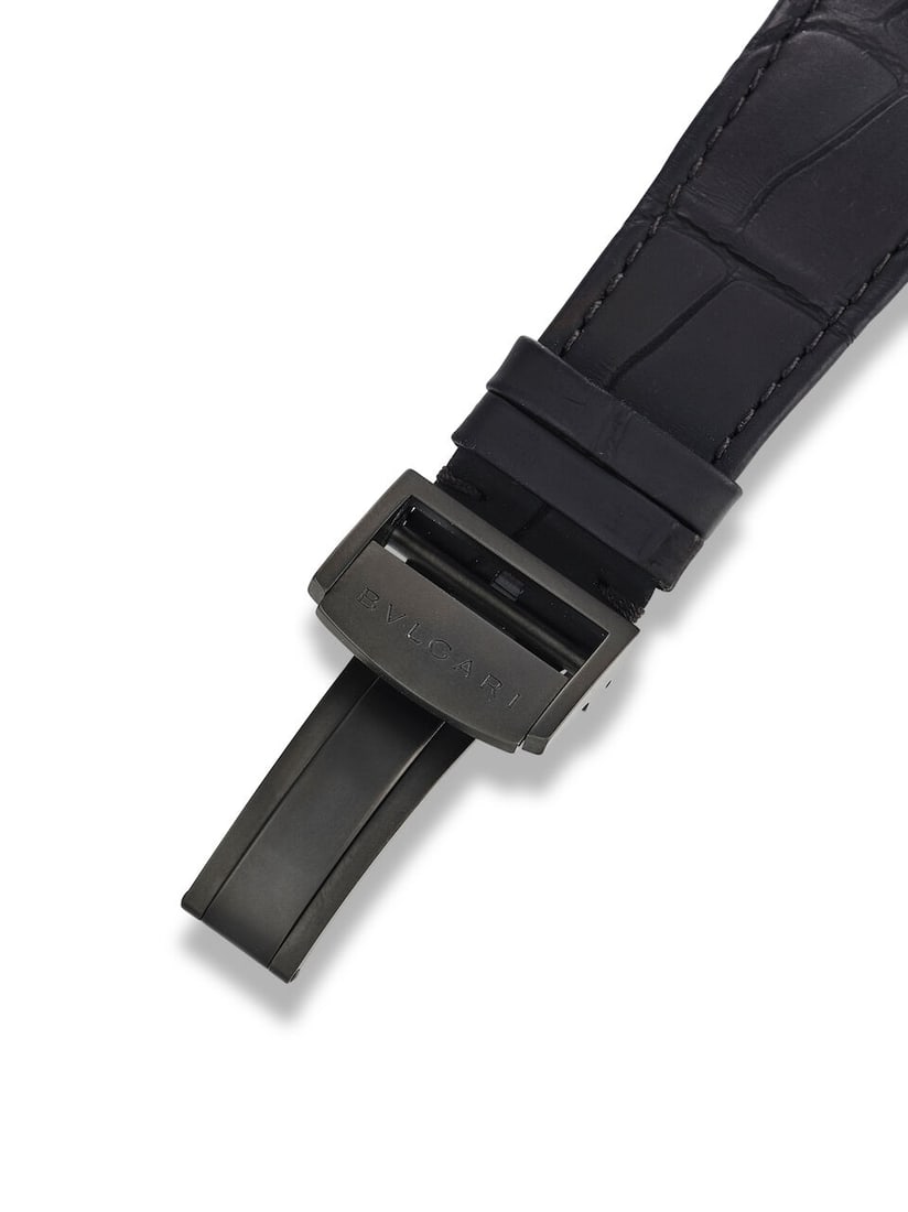 BVLGARI | OCTO ROMA NATURALIA ONYX, REF.103487, A RARE BRAND NEW LIMITED PRODUCTION DLC-COATED T... - 3