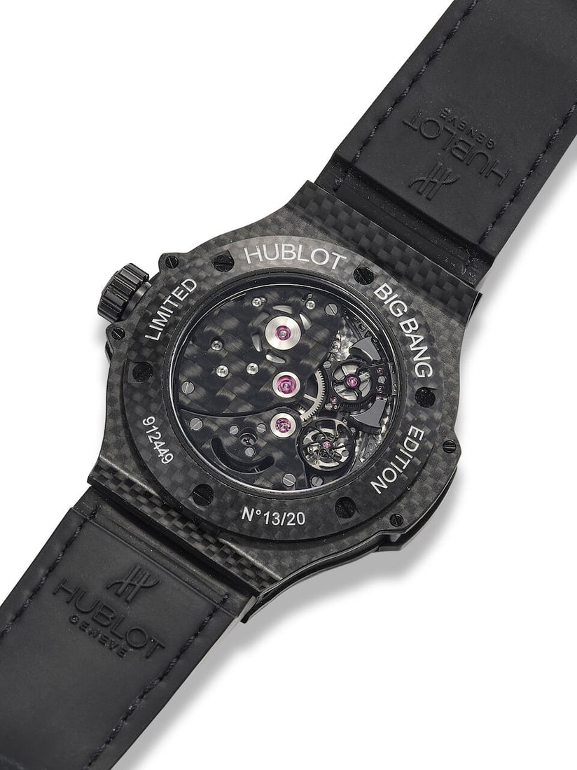 HUBLOT | BIG BANG MINUTE REPEATER TOURBILLON CARBON, REF.304.QX.1140.HR, A LIKE NEW LIMITED EDIT... - 2