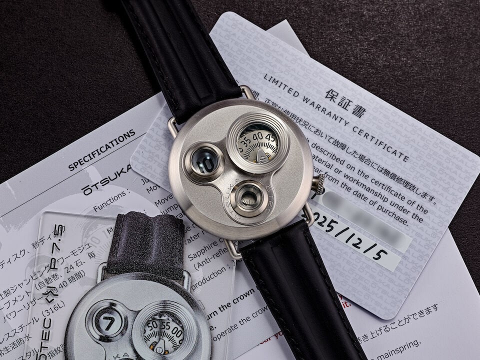 [NO RESERVE] ŌTSUKA LŌTEC | NO. 7.5, A RARE BRAND NEW STAINLESS STEEL WRISTWATCH WITH ... - 5