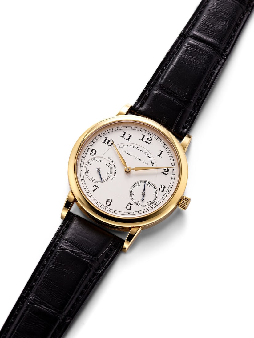A. LANGE & SÖHNE | 1815 UP/DOWN, REF.221.032, A PINK GOLD WRISTWATCH WITH POWER RESERVE IND... - 2