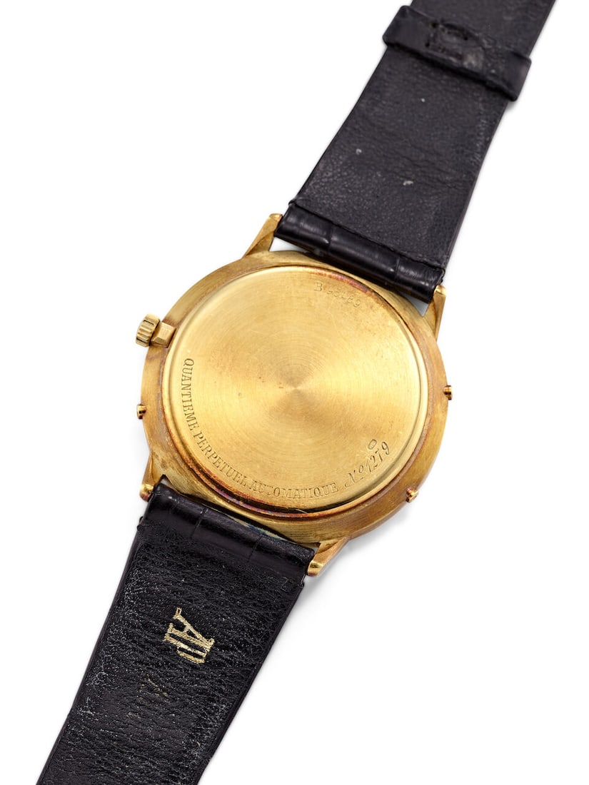 AUDEMARS PIGUET | QUANTIEME PERPETUAL, REF.5548BA, A YELLOW GOLD PERPETUAL CALENDAR WRISTWATCH W... - 2