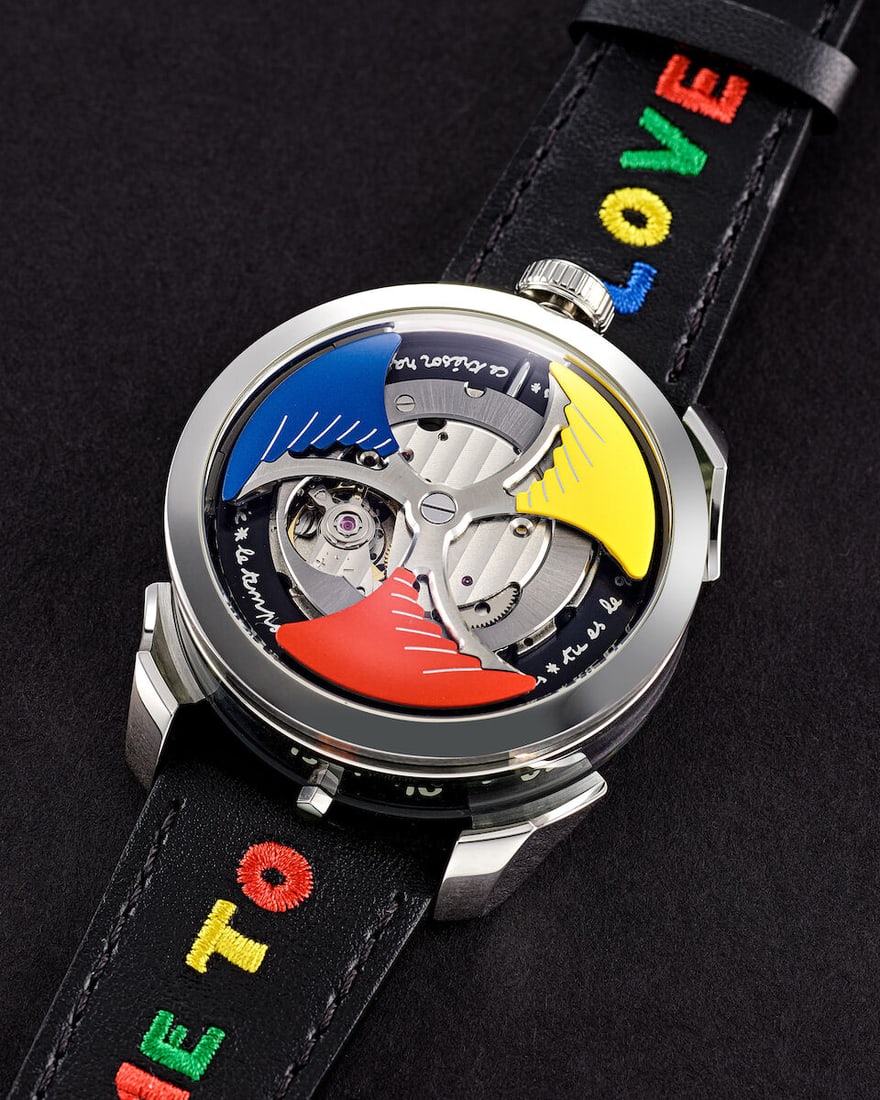 MB&F X M.A.D. EDITIONS X JEAN-CHARLES DE CASTELBAJAC | 'TIME TO LOVE' EDITION, A LIMITED EDITION... - 2