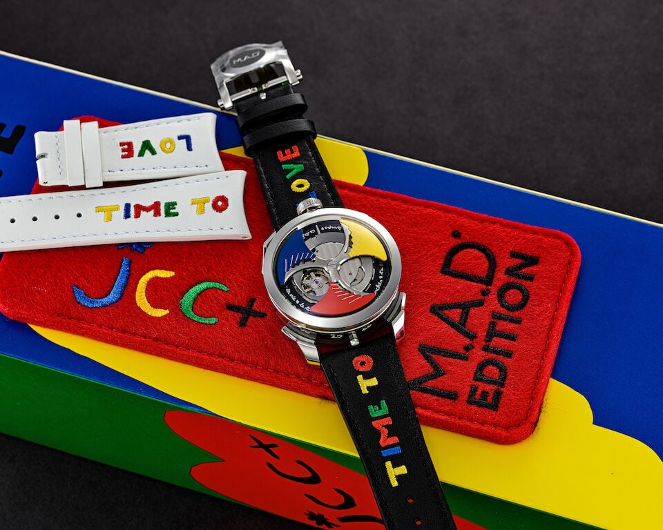 MB&F X M.A.D. EDITIONS X JEAN-CHARLES DE CASTELBAJAC | 'TIME TO LOVE' EDITION, A LIMITED EDITION... - 5