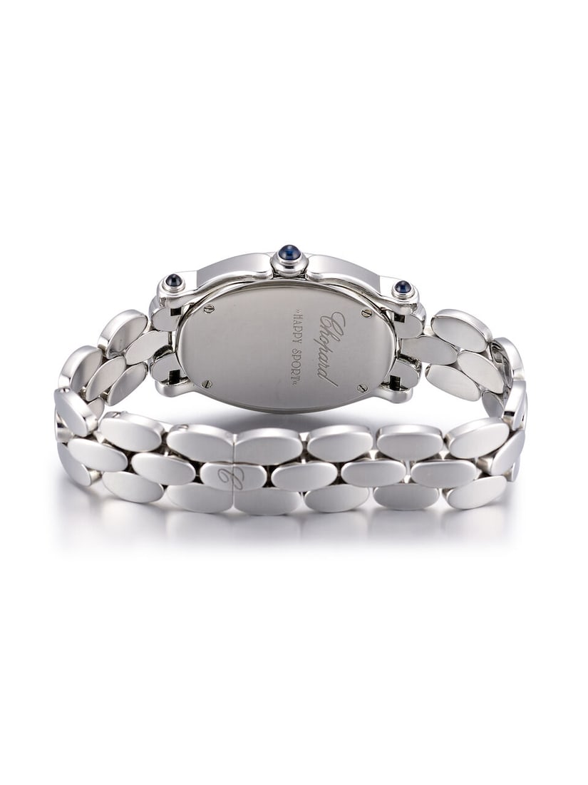 CHOPARD | HAPPY SPORT, REF.27/8418-23, A STAINLESS STEEL BRACELET WATCH WITH FLOATING DIAMONDS A... - 2