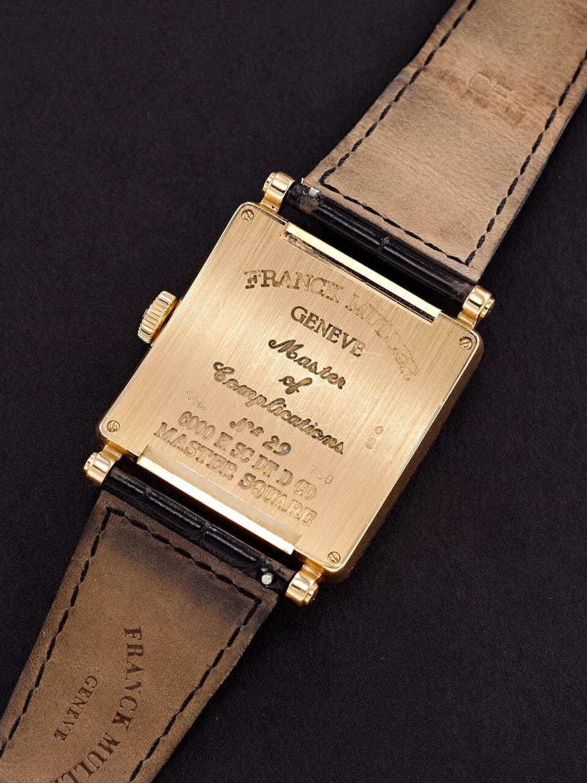 FRANCK MULLER | MASTER SQUARE, REF.6000 H SC DT D CD, A PINK GOLD AND DIAMOND-SET WRISTWATCH WIT... - 2