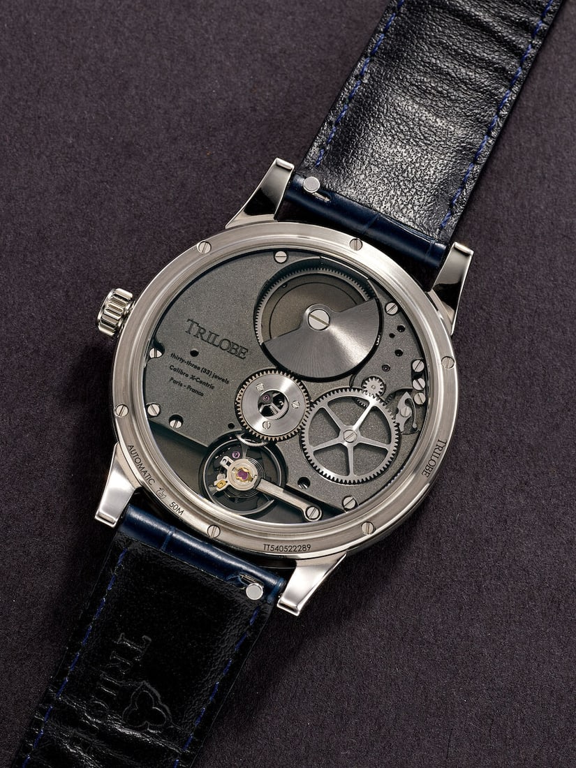 TRILOBE | NUIT FANTASTIQUE 'SECRET', REF.NF05SB, A NEW OLD STOCK TITANIUM WRISTWATCH WITH UNIQUE... - 3
