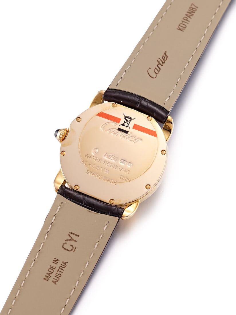 CARTIER | RONDE DE CARTIER, REF.2886, A NEW OLD STOCK PINK GOLD WRISTWATCH, CIRCA 2015 - 3