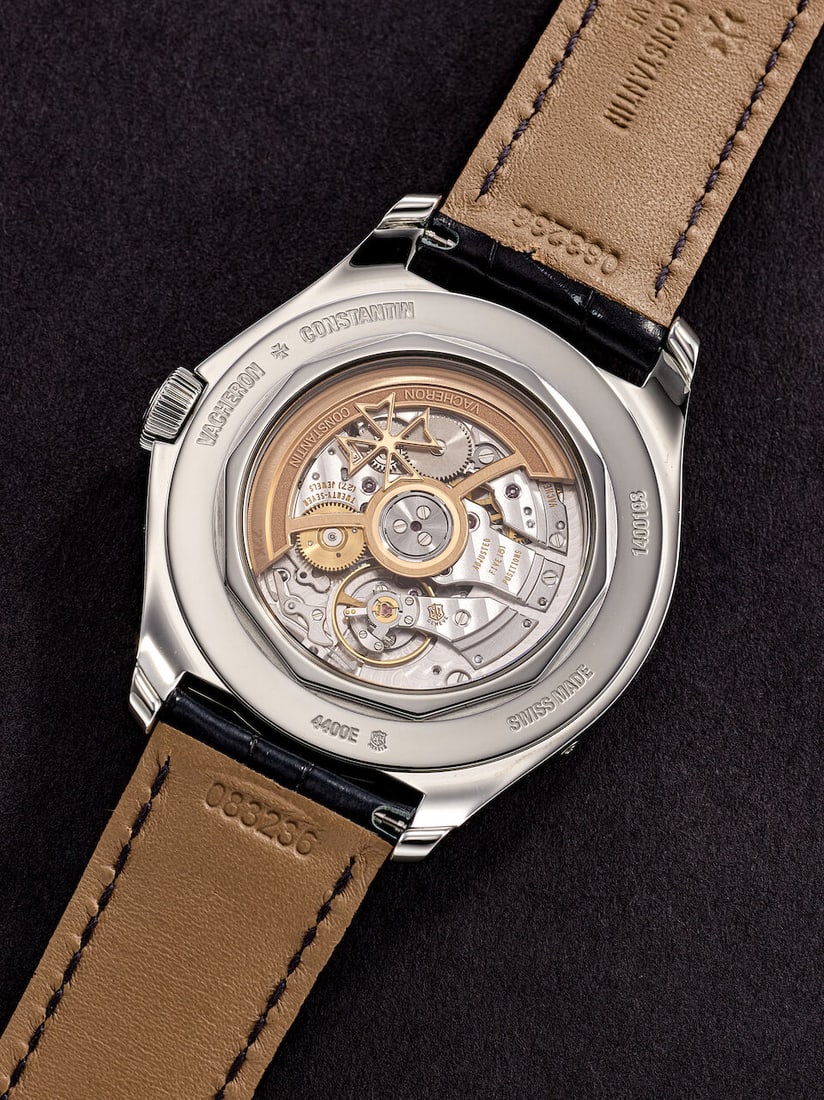 VACHERON CONSTANTIN | FIFTYSIX DAY-DATE, REF.4400E/000A-B437, AN ALMOST NEW STAINLESS STEEL WRIS... - 3