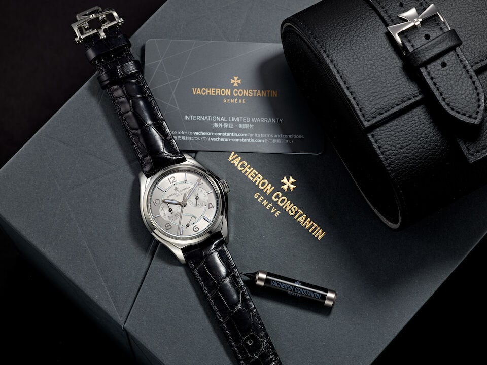 VACHERON CONSTANTIN | FIFTYSIX DAY-DATE, REF.4400E/000A-B437, AN ALMOST NEW STAINLESS STEEL WRIS... - 5