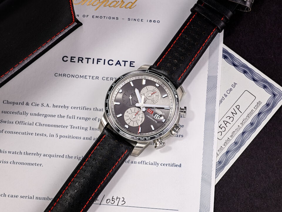 CHOPARD | MILLE MIGLIA 2019 RACE EDITION, REF.168571-3004, A LIKE NEW LIMITED EDITION STAINLESS ... - 5