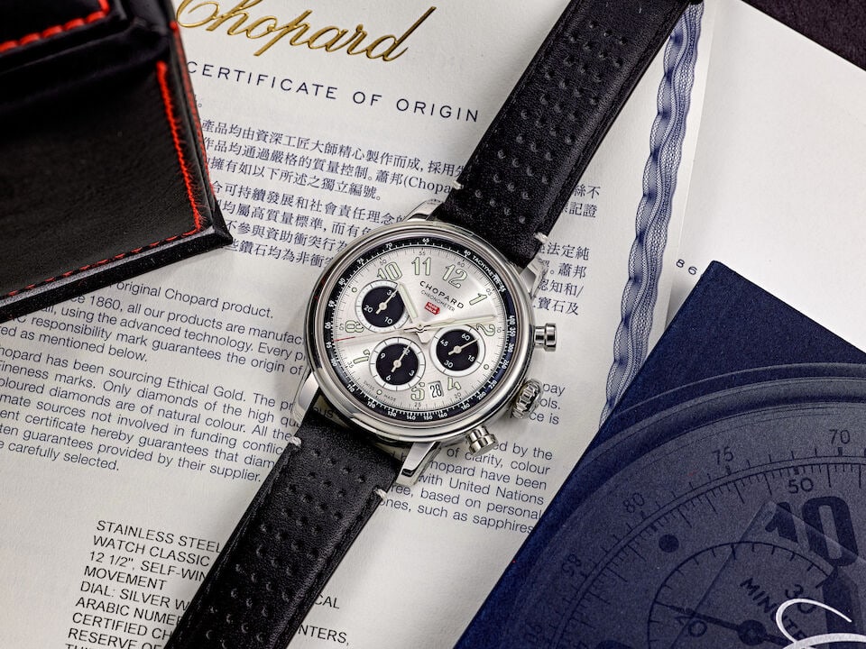 [NO RESERVE] CHOPARD | CLASSIC RACING, REF.168619-3005, A BRAND NEW STAINLESS STEEL CHRONOGRAPH ... - 5