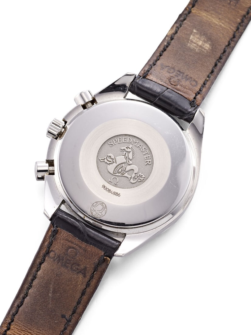 [NO RESERVE] OMEGA | SPEEDMASTER REDUCED, REF.3515.71.00, A STAINLESS STEEL AND DIAMOND-SET CHRO... - 2