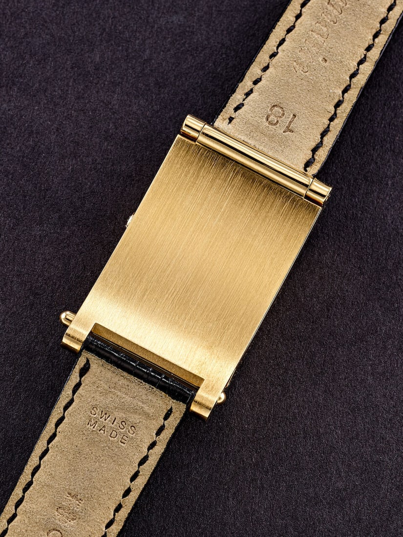 [NO RESERVE] CORUM | TABOGAN, REF.64.151.56, A YELLOW GOLD WRISTWATCH/DESK CLOCK WITH CONVERTIBL... - 3