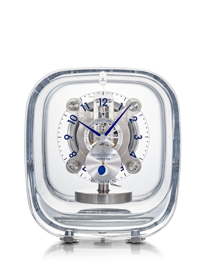 JAEGER-LECOULTRE | ATMOS 568 BY MAR NEWSON, REF.Q516510J, AN IMPRESSIVE BACCARAT CRYSTAL ATMOS C... (1 of 4)