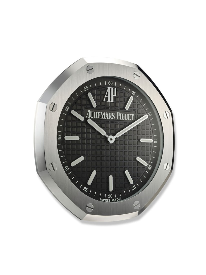 [NO RESERVE] AUDEMARS PIGUET | ROYAL OAK, A STAINLESS STEEL WALL CLOCK, CIRCA 2018 - 3