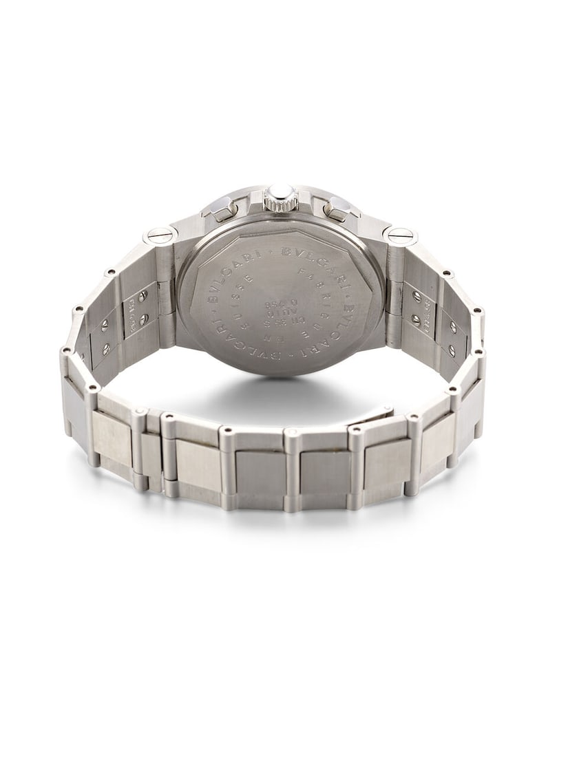 [NO RESERVE] BVLGARI | DIAGONO, REF.CH35S, A STAINLESS STEEL CHRONOGRAPH BRACELET WATCH WITH DAT... - 2