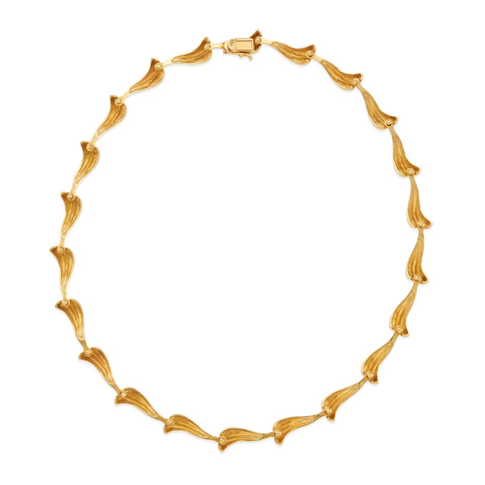 18K GOLD COLLAR NECKLACE - 2