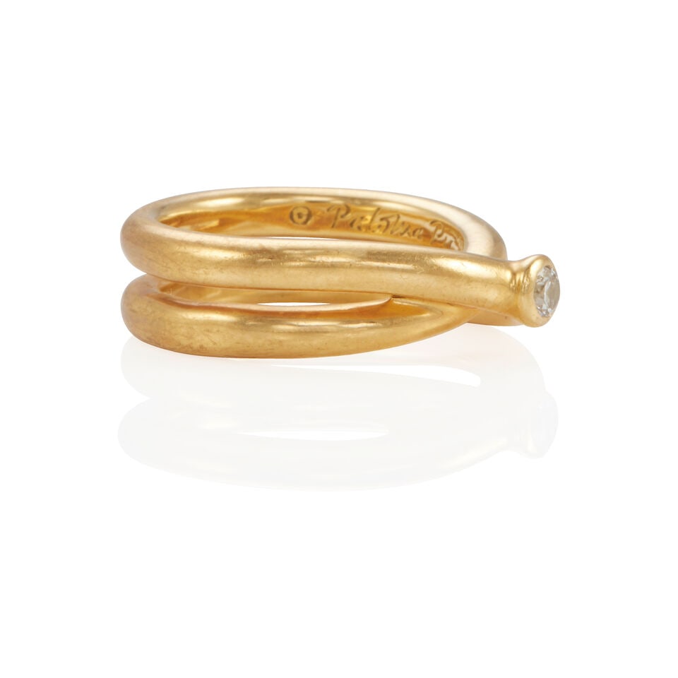 PALOMA PICASSO FOR TIFFANY & CO.: 18K GOLD AND DIAMOND RING - 2