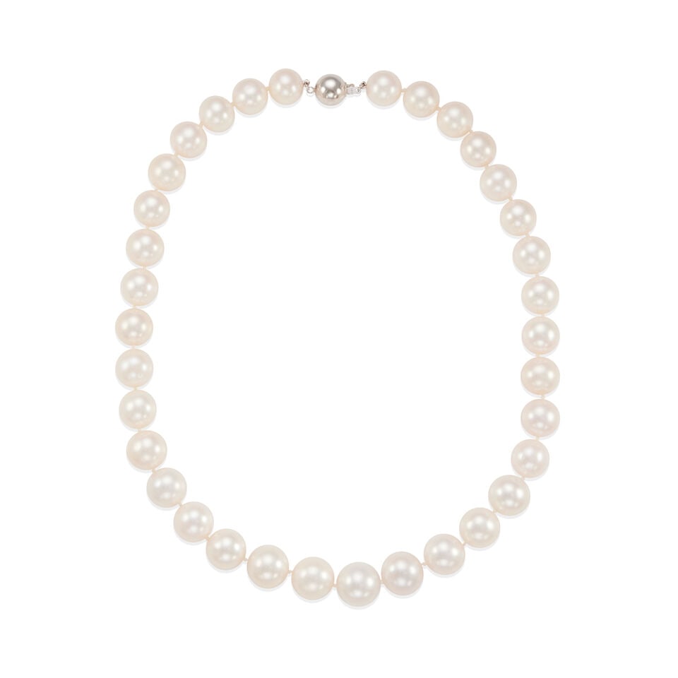 TWO 14K GOLD AND CULTURED PEARL STRAND NECKLACES - 3