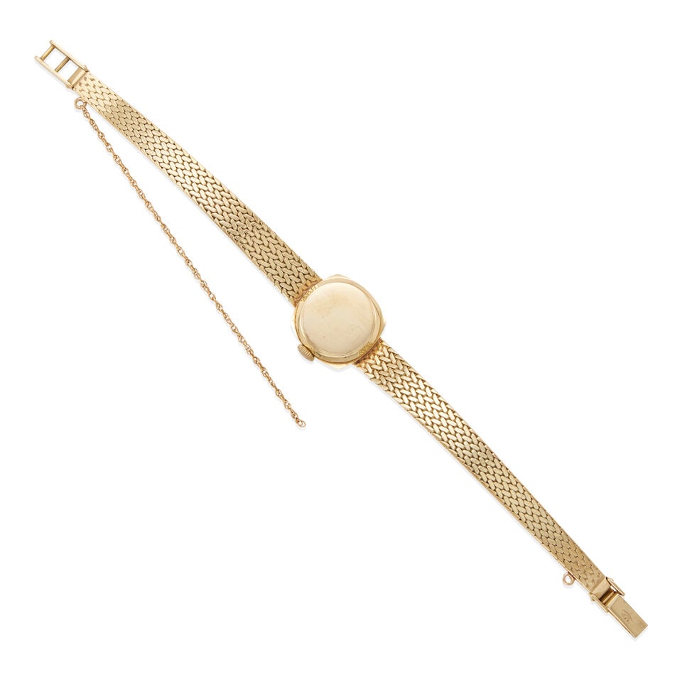 GENEVE: 14K YELLOW GOLD WRISTWATCH - 2