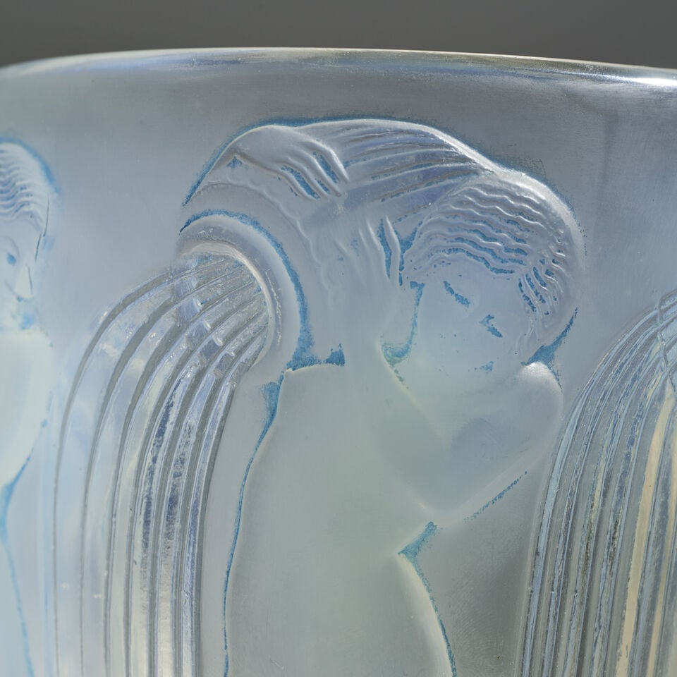 RENÉ LALIQUE (1860-1945) Vase Danaïdes - 3