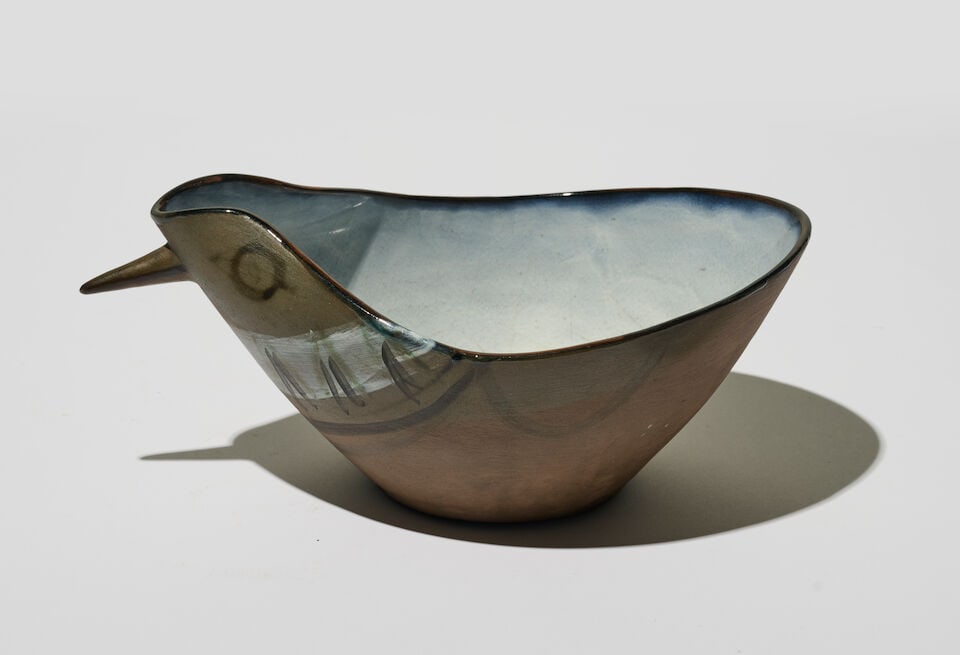 JACQUES INNOCENTI (1926-1958) Coupe zoomorphe - 2